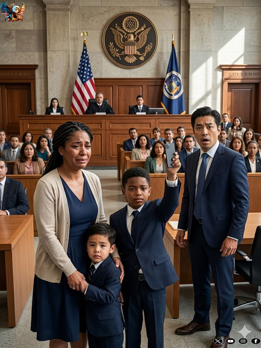 The judge asked the 9-year-old boy who he wanted to live with. What the little boy pulled from his pocket stunned his millionaire father and exposed the family’s darkest secret.