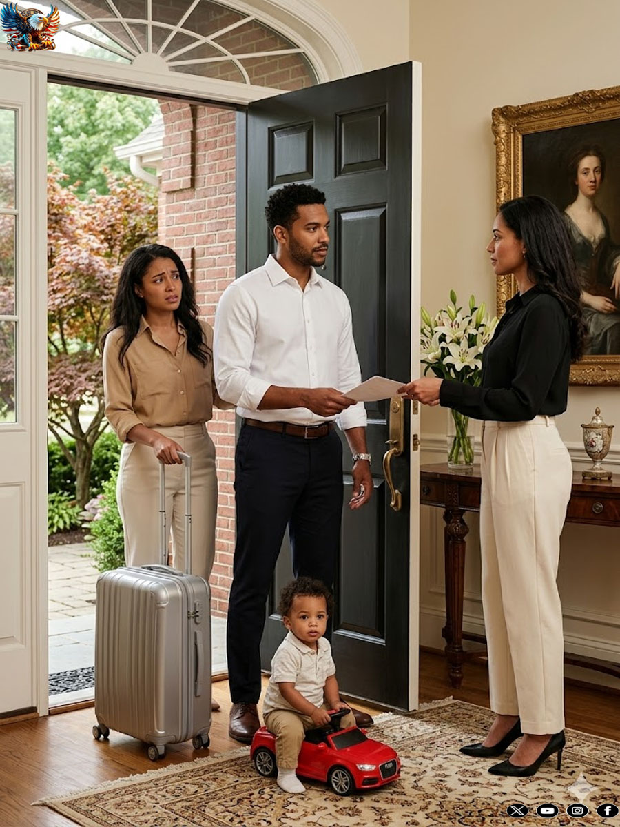 When my husband returned after three years with his mistress and a child in tow, he thought I would open my home to them… but I had already signed the end of his lie.
