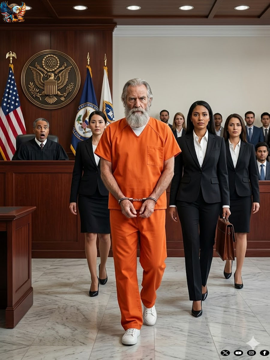 The bricklayer who took in 3 girls that nobody wanted… and 20 years later they arrived in court with the evidence that destroyed a lie