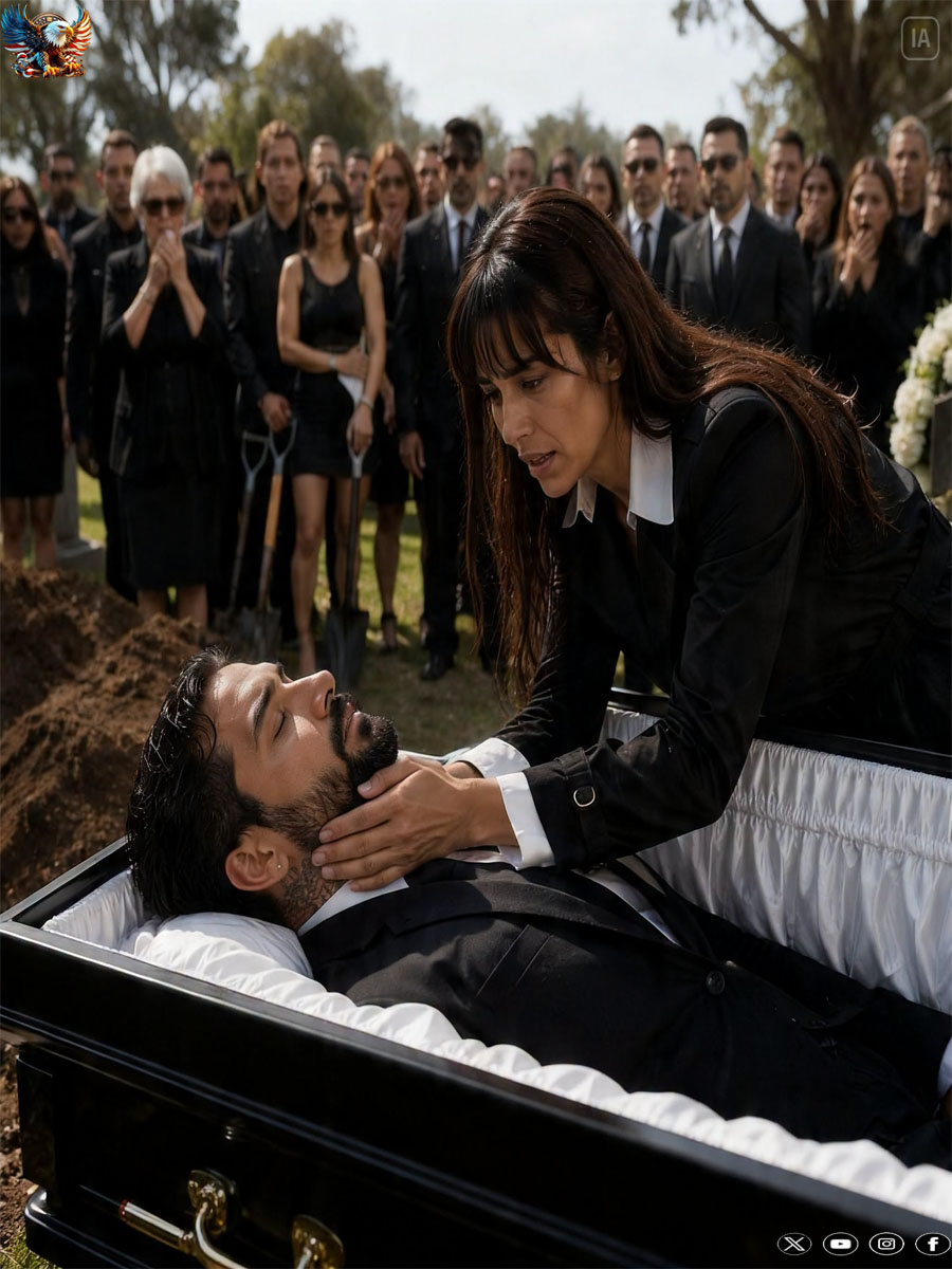 THE WAITRESS WALKED INTO A MAFIA BOSS’S FUNERAL AND TOLD EVERYONE HE WAS STILL ALIVE — BUT THE SECRET SHE BROUGHT WITH HER WAS A DYING LITTLE GIRL WHO COULD CHANGE THE DUCAS FOREVER