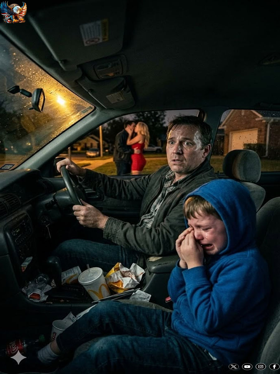 My youngest son told me, “Dad, don’t come home today… Mom’s hiding something from you.”