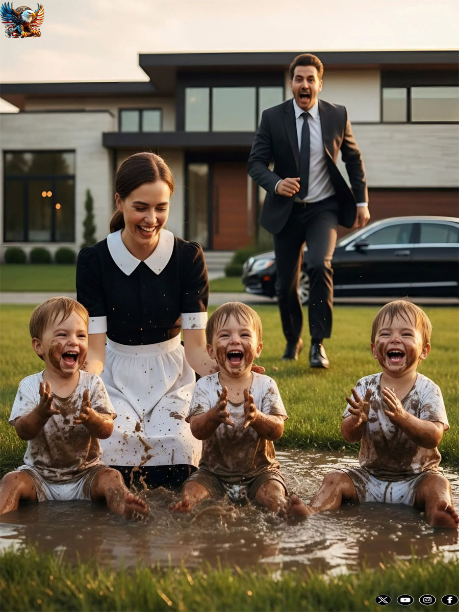 The Millionaire Fired the Nanny for Letting His Children Play in the Mud… But Then He Discovered the Truth