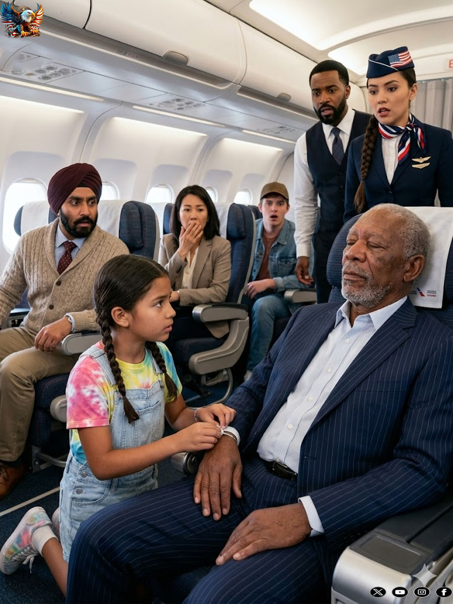A poor 12-year-old black girl saved a millionaire from having a stroke on a plane… But what he whispered made her cry out loud…