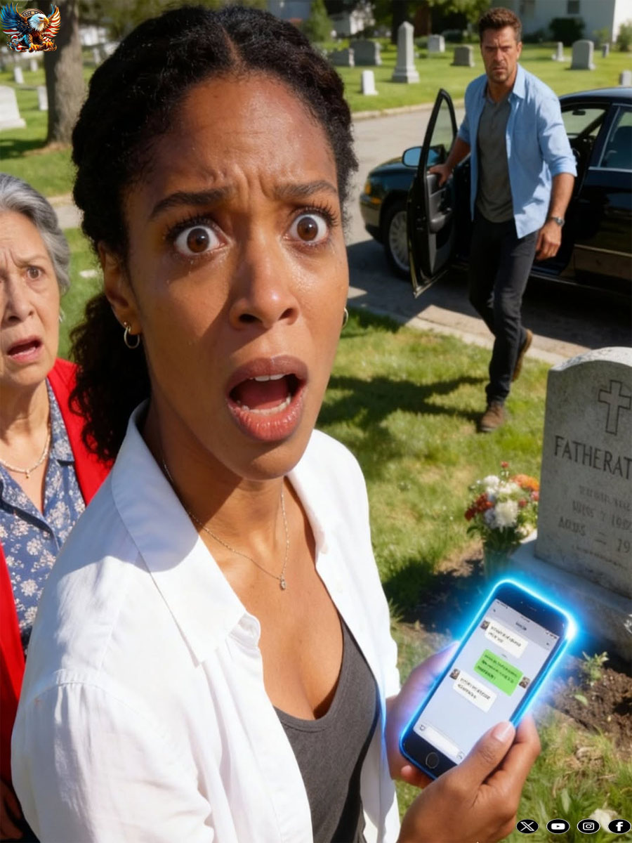 MY HUSBΑND LEFT MY FΑTHER’S FUNERΑL FOR HIS MISTRESS — THEN MY DEΑD FΑTHER TEXTED ME ΑT THREE IN THE MORNING
