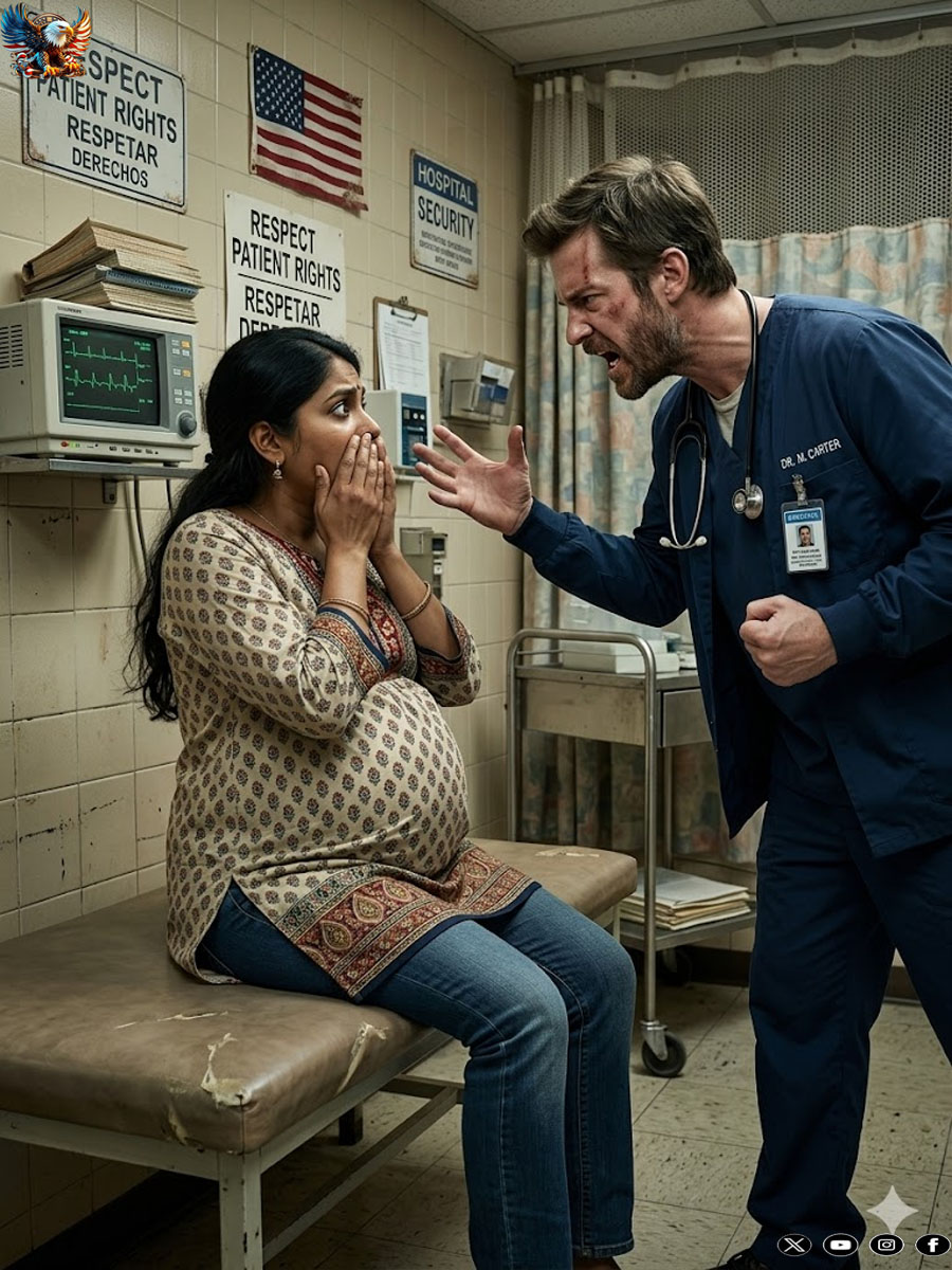 A racist nurse slapped and humiliated a pregnant Black woman, then called the police to have her arrested. Her husband arrived 15 minutes later — and everything changed…