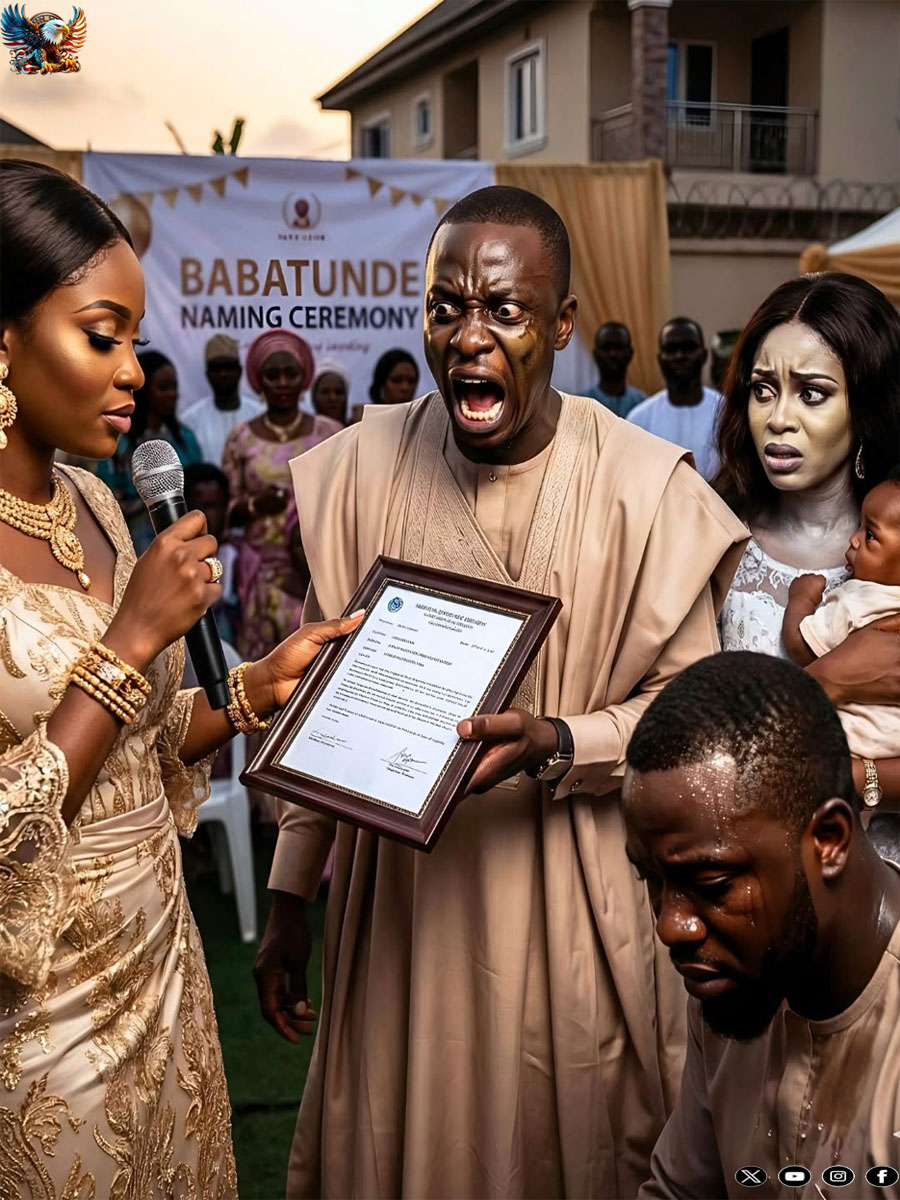 She Danced at Her Husband’s Side Chick’s Naming Ceremony, But the Envelope in Her Bag Was Waiting for the Microphone