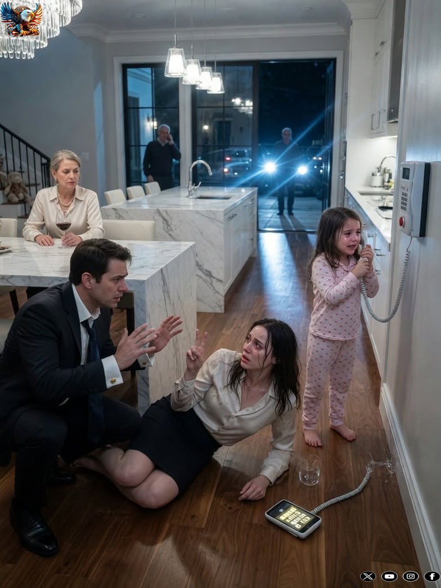 Her 4-Year-Old Made One Secret Call After Her Husband Broke Her Leg