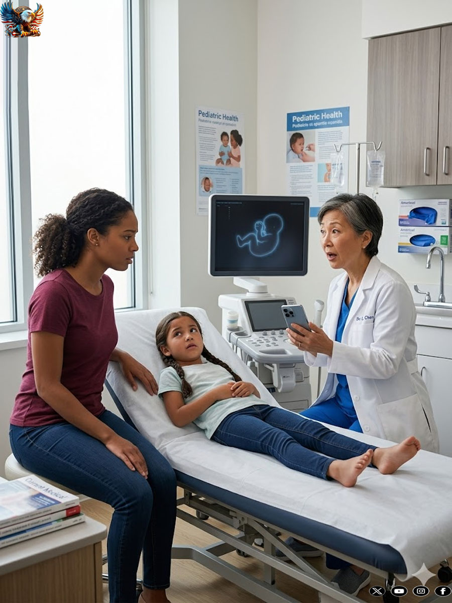 Daughter Complains of Stomach Pain After Spending the Weekend at Stepdad’s House — Mom Takes Child to Doctor, Doctor Sees Ultrasound and Calls 911 Immediately… .