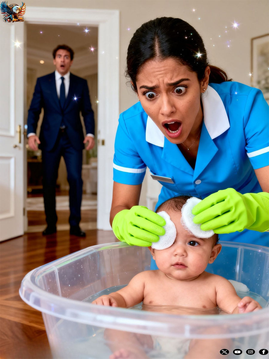The rancher’s baby was born unable to see… but what the cleaning woman discovered that very night caused fear to take hold of the entire house.
