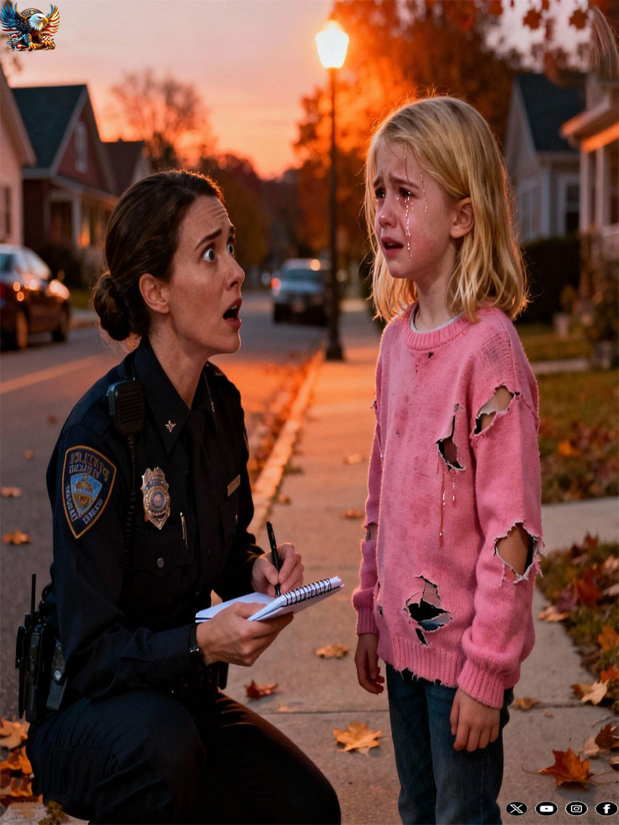 The girl burst into tears: “He promised not to hurt her…” The police investigation discovered a truth that made everyone shudder….