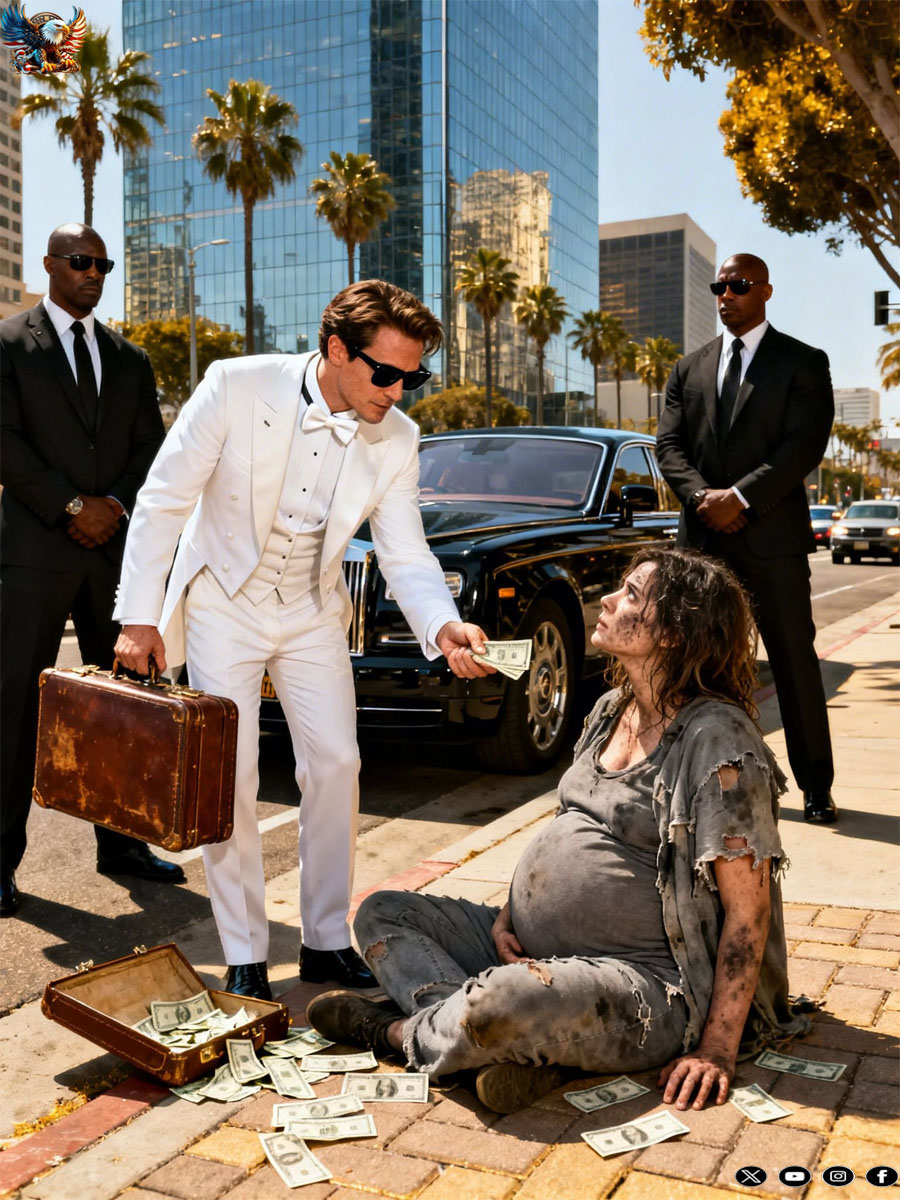 “A MULTIMILLIONAIRE WHO HAD LOST FAITH IN LOVE DECIDED TO HAVE A CHILD WITH A HOMELESS WOMAN HE FOUND ON THE STREET”…