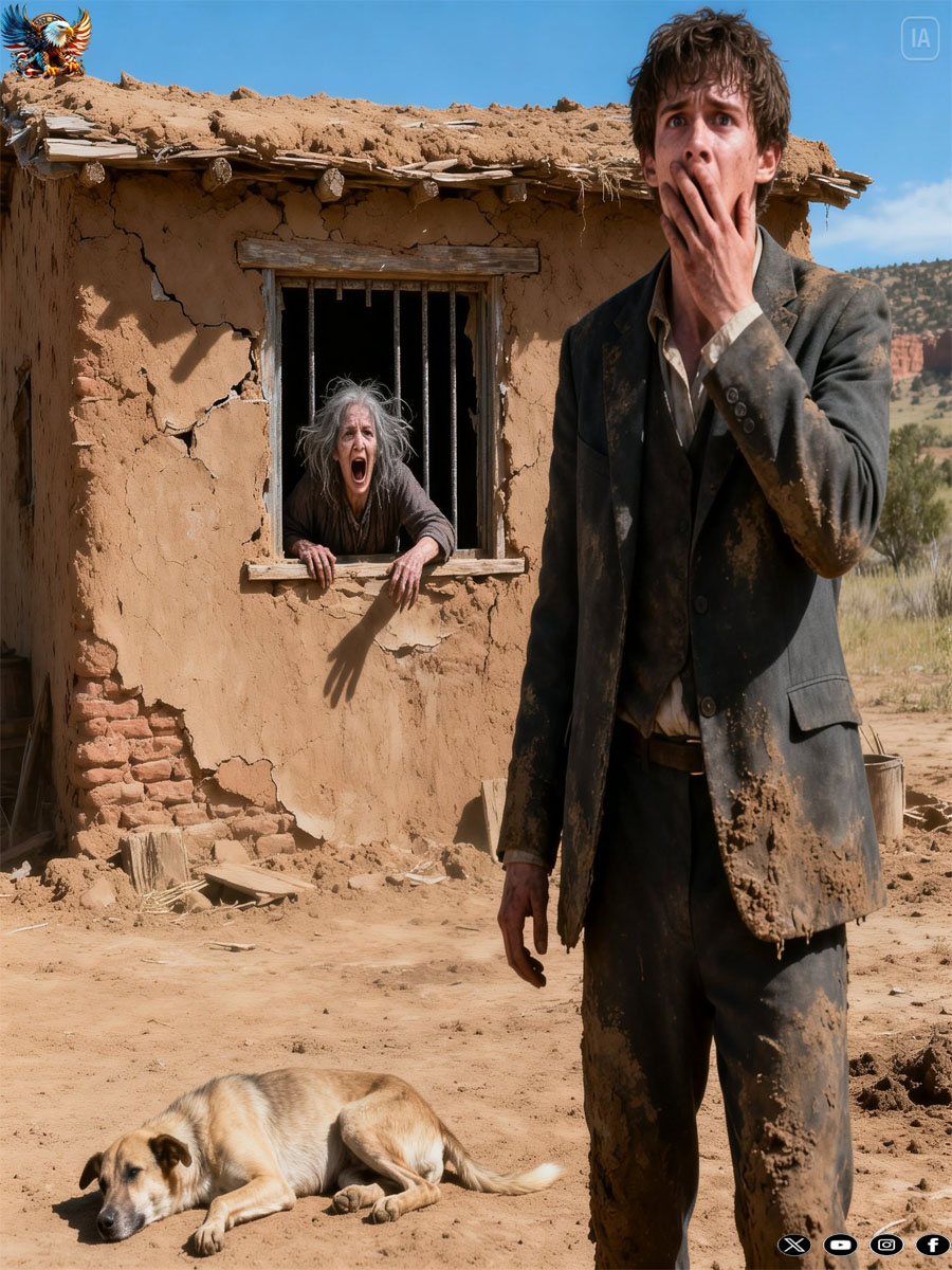 The Wealthy Son Returned from Abroad… and Found His Mother Imprisoned by Those She Helped the Most…