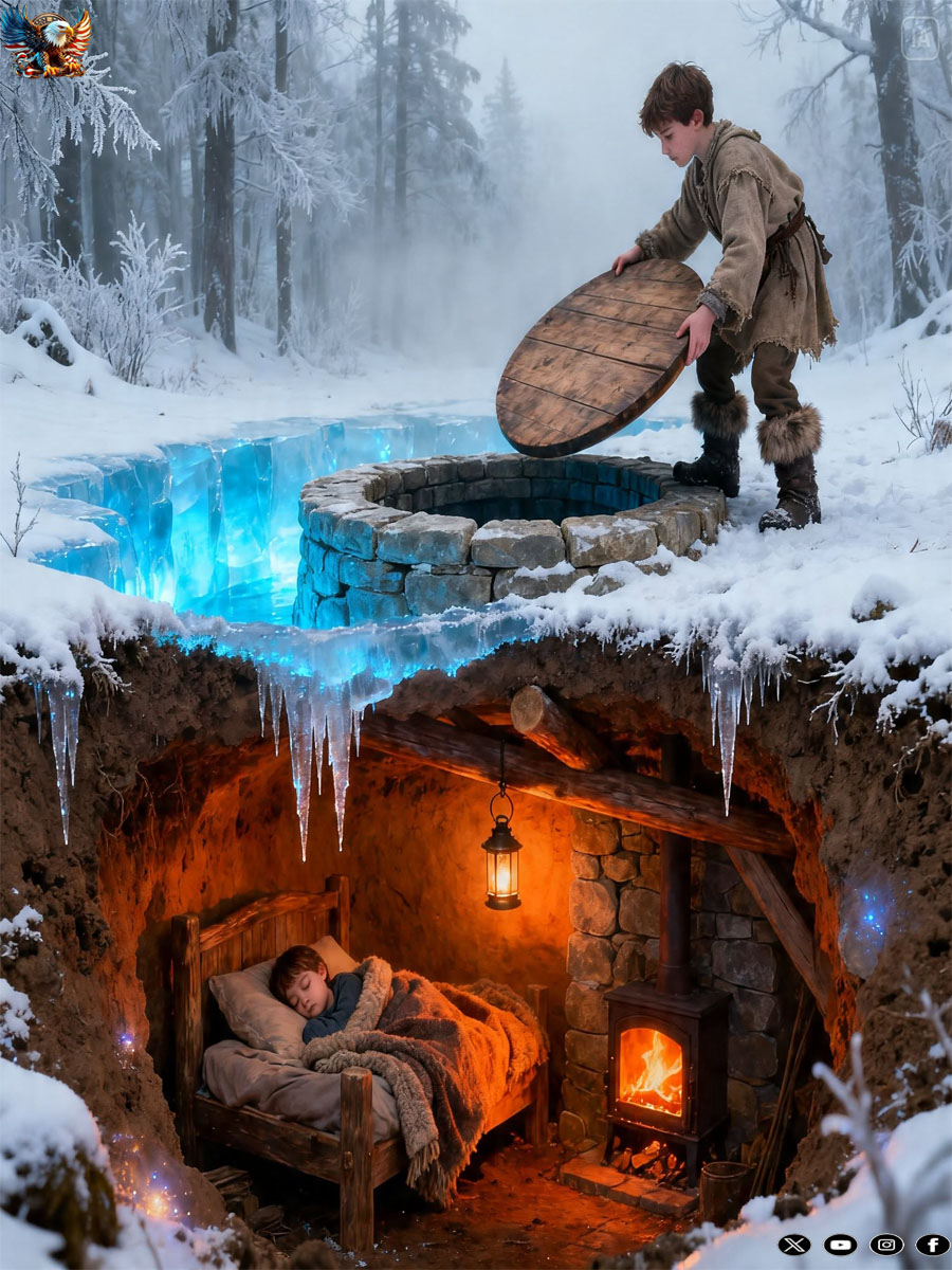 Thrown Into the Snow at Fifteen, He Buried Hope Underground to Keep His Little Sister Alive All Winter