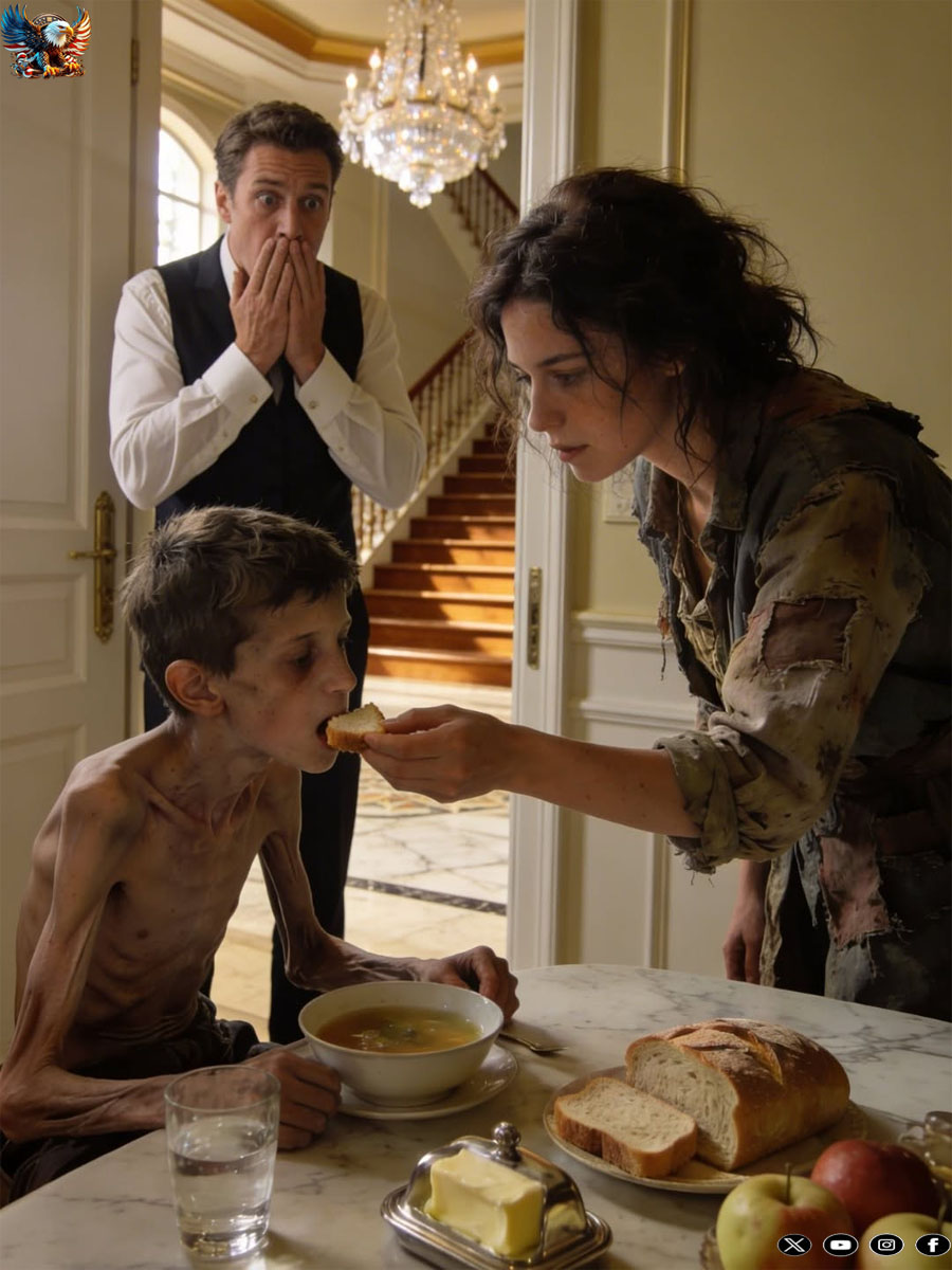 THE BILLIONAIRE’S DAUGHTER HAD NOT EATEN FOR 2 WEEKS, UNTIL THE POOREST NEW EMPLOYEE ARRIVED… And Did What No One Thought Possible…