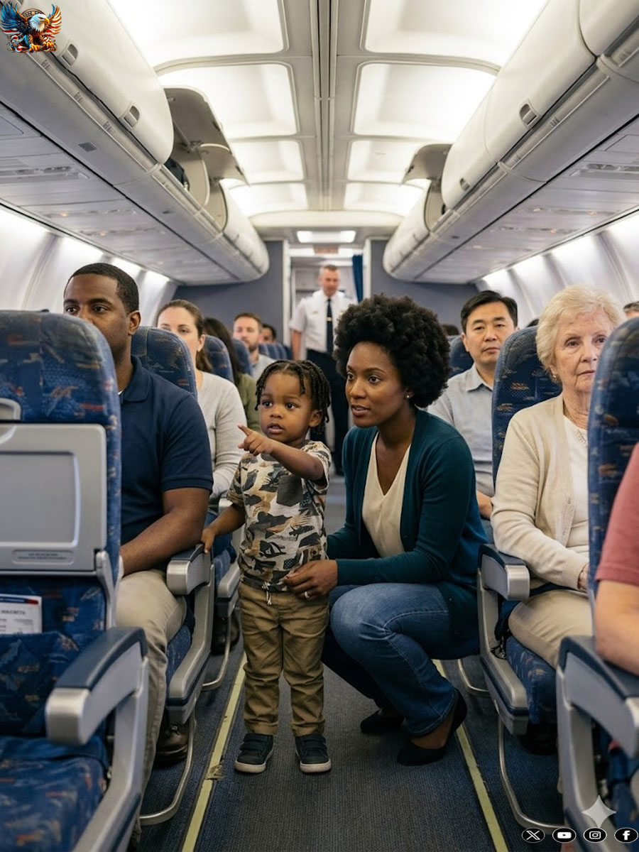 “4 Years After Her Husband Passed Away, Her Son Pointed at a Man on the Plane – ‘Mom, That’s Dad…’”