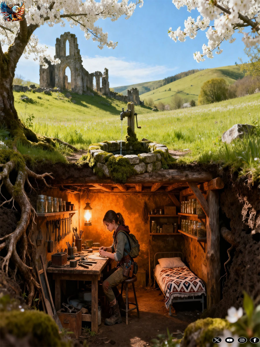 EXPELLED FROM HER HOME AT AGE 14, THE GIRL DUG A CAVE IN THE WELL; WHEN SPRING ARRIVED, SHE WAS THE ONLY ONE LEFT ALIVE.