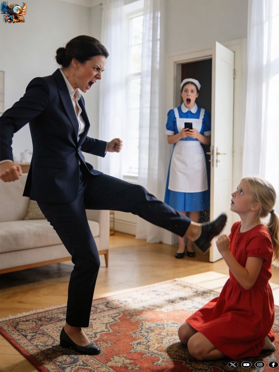 The housemaid called in a panic: “Sir… you need to come home right now… she is going to hurt her…”