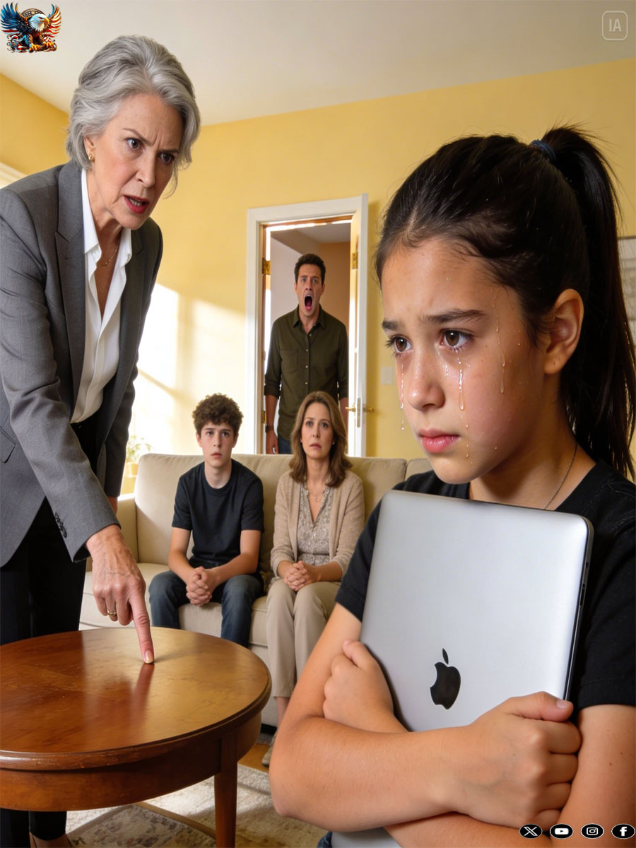 My mother-in-law decided my 9-year-old daughter should give her $1,600 MacBook to her cousin as a “gift,” then told her: “If you don’t know how to share, then maybe you shouldn’t call me Grandma anymore.”