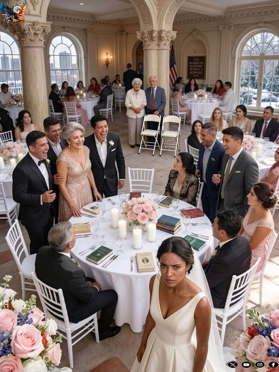 Just fifteen minutes before the wedding, I discovered the head table had been changed: nine seats for my husband’s family and my parents standing to one side. His mother scoffed, “How pathetic they look.” So I grabbed the microphone… and smashed it in an instant.