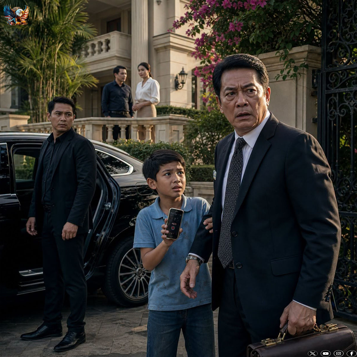 HOUSEHOLDER’S CHILD WARNS BILLIONAIRE BEFORE…
