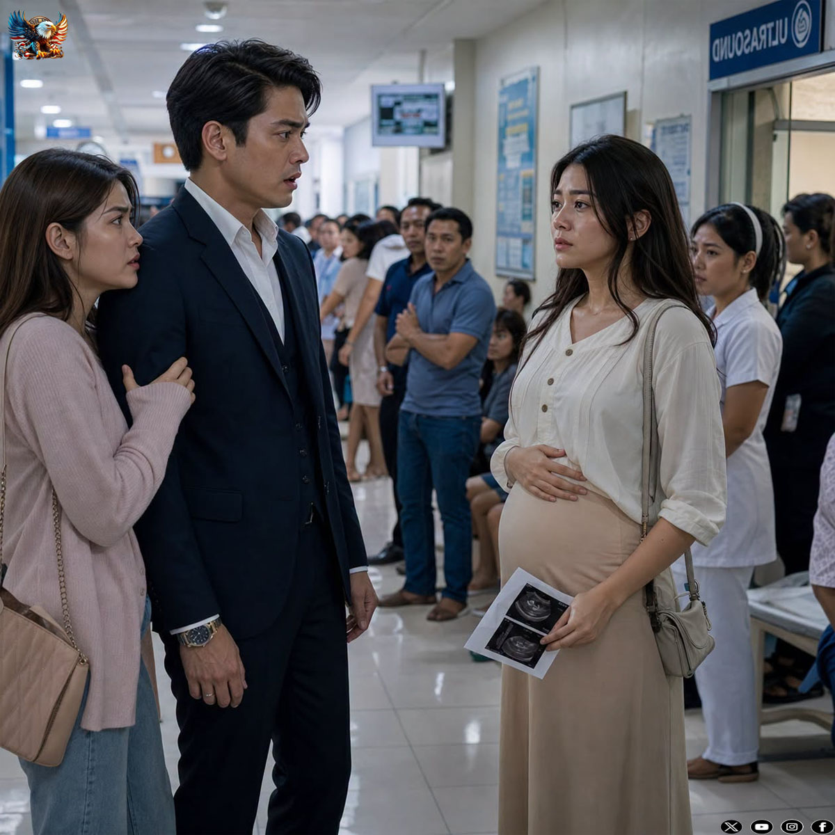 WHEN MY EX-HUSBAND SAW ME IN THE HOSPITAL, HE LAUGHED AT ME AS IF I WAS ALONE, UNTIL I TOUCHED MY BELLY AND A SECRET WAS RELEASED THAT RUINED HIS WHOLE PERSONALITY.
