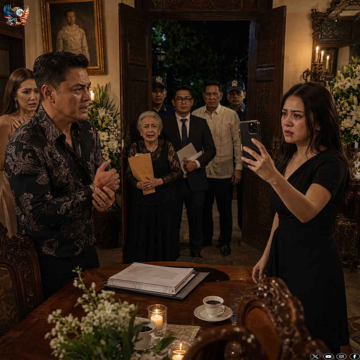 HE LEFT HIS WIFE FOR 8 MONTHS FOR A HANGER, BUT WHEN HE RETURNED IN THE NIGHT TO STOLE THE ₱25 MILLION, A DOOR OPENED BY THE WOMAN SHOWED TRUE KARMA