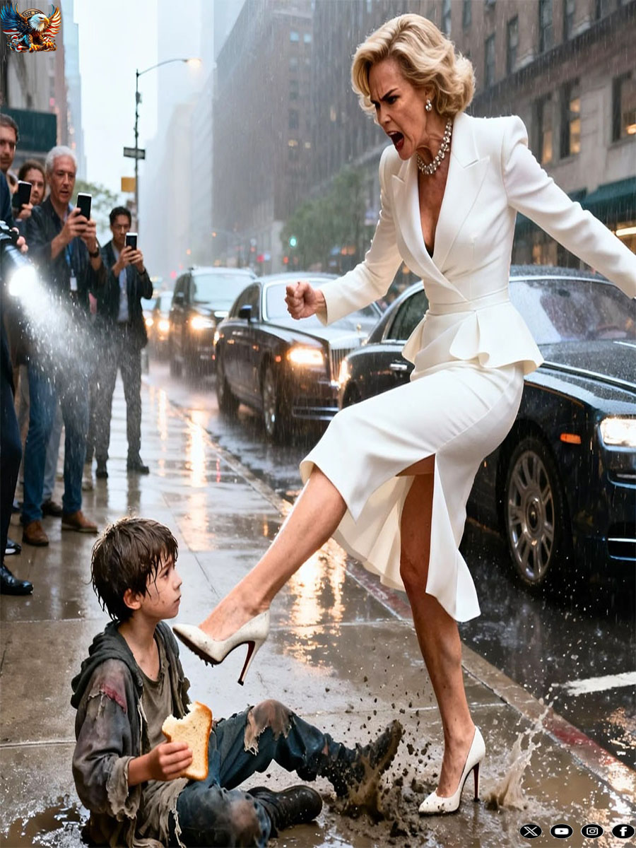 A Powerful Woman Pushes a Boy into a Puddle, But the Birthmark on His Hand Leaves Her Stunned…