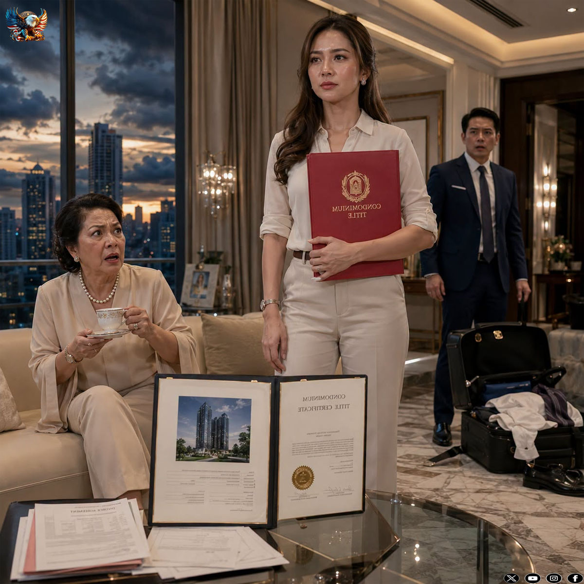 My Father-in-Law Thought I Was the One Who Would Kick Her Out After the Divorce, But When I Presented the Title Deed to the Condo in Makati, She Was the One Who Shaken and Lost Her Voice