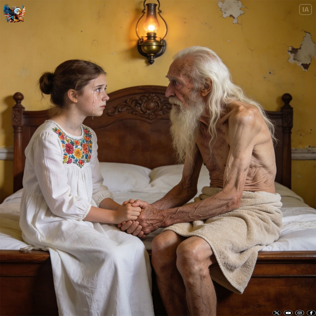 I bathed my paralyzed father-in-law behind my husb…