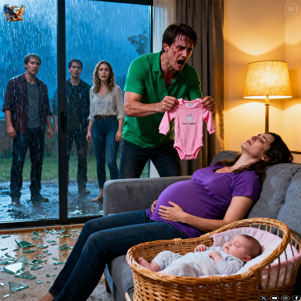 The woman, overcome by intense labor pain, called …