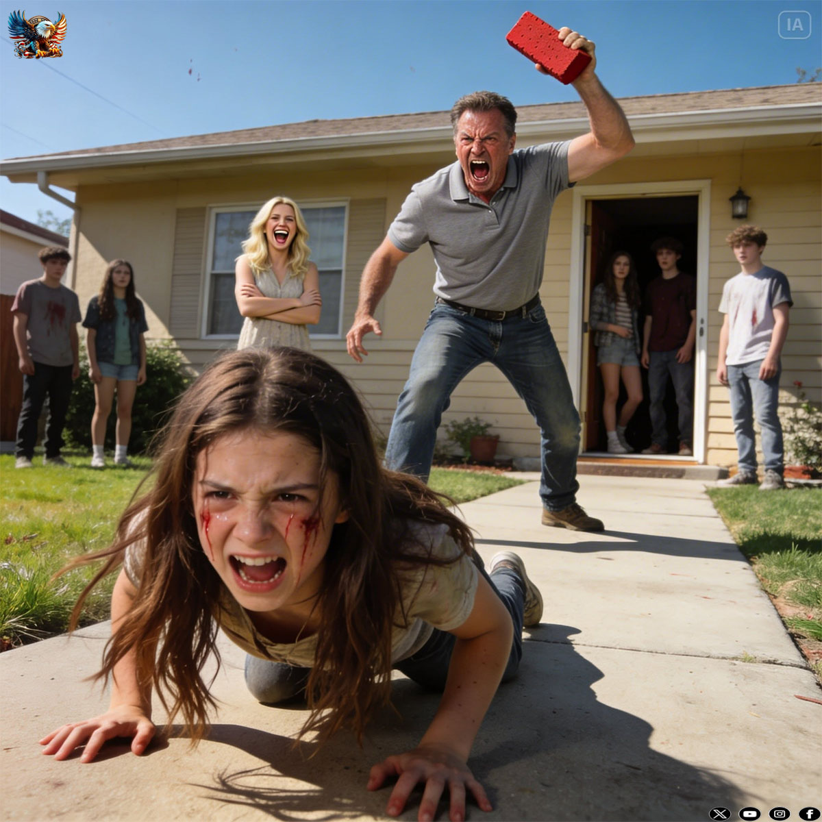 My Dad Smashed A Brick Onto My Knees For Fighting …