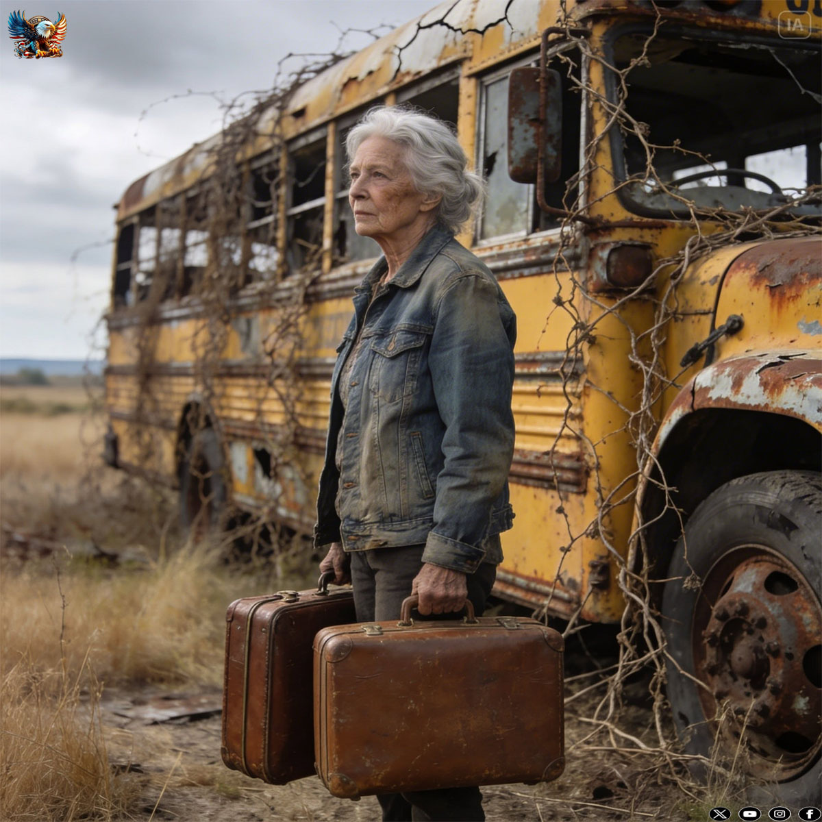 AT 75, SHE LOST EVERYTHING AND SLEPT IN AN ABANDON…