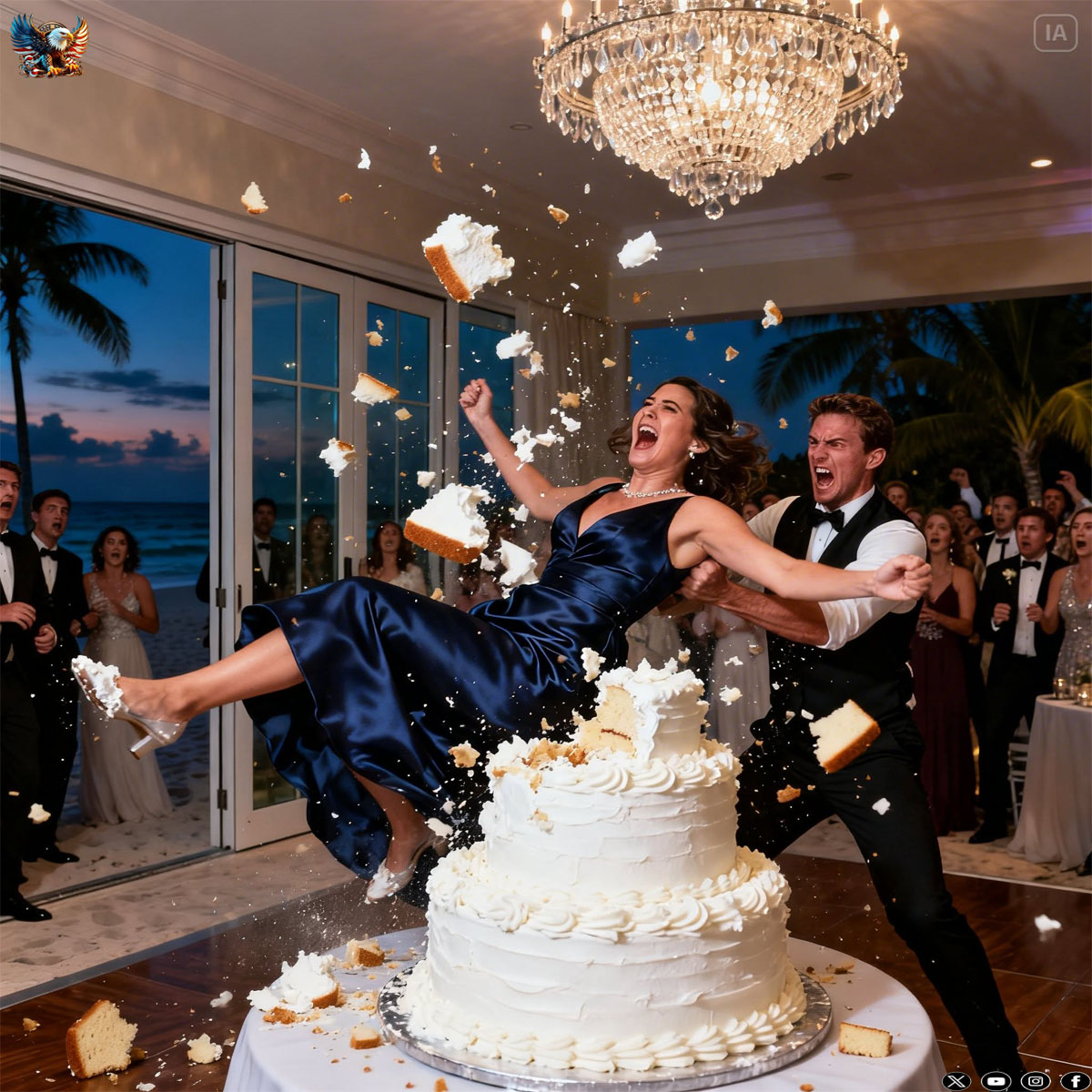 On my husband’s 40th birthday, his mother raised h…