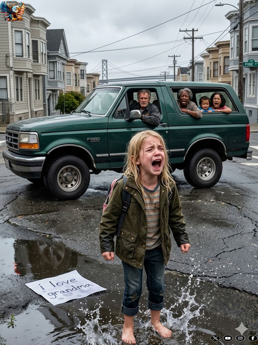 At school pickup, my parents drove away with my brother’s kids right in front of my daughter. When she ran toward the car expecting her usual ride home, my mother rolled down the window and said, “Walk home in the rain like a stray.”