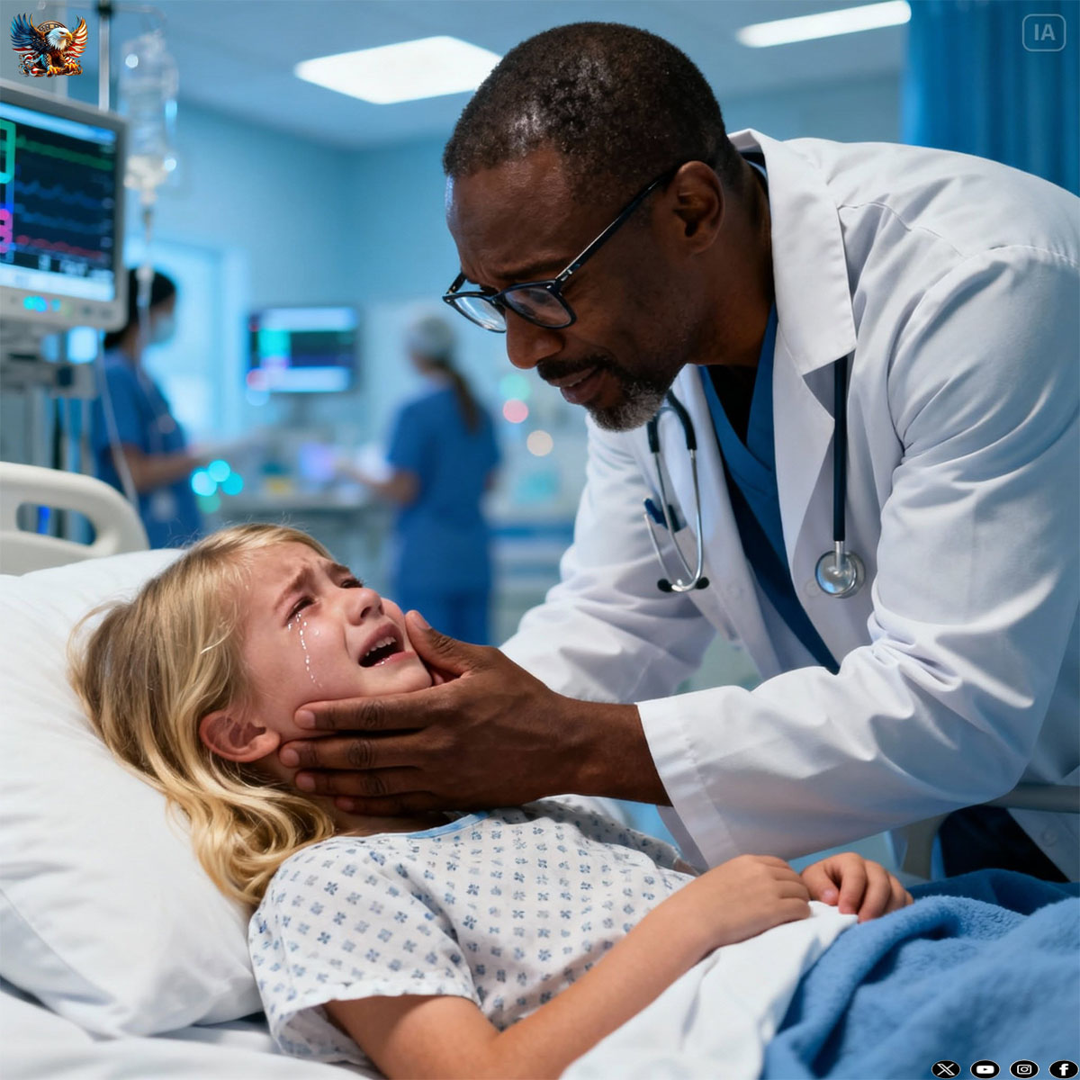 My 12-year-old daughter complained of severe jaw p…