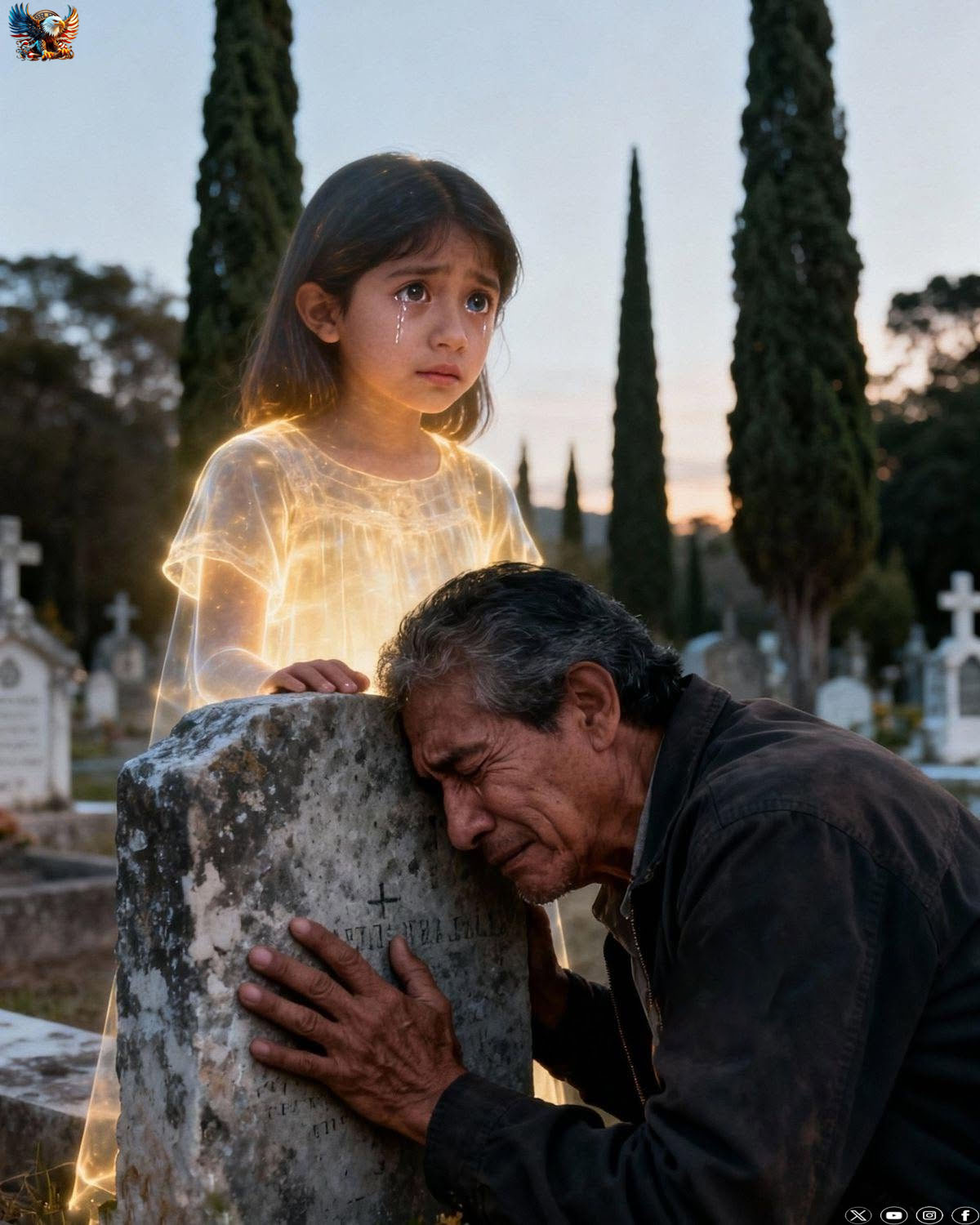 You Hugged Your Daughter’s Grave—Then a Whisper Be…