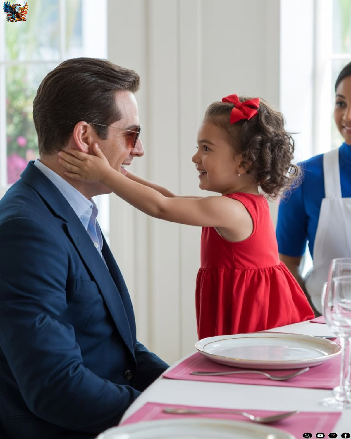 FOR SEVEN YEARS YOU ATE DINNER IN THE DARK… UNTIL …