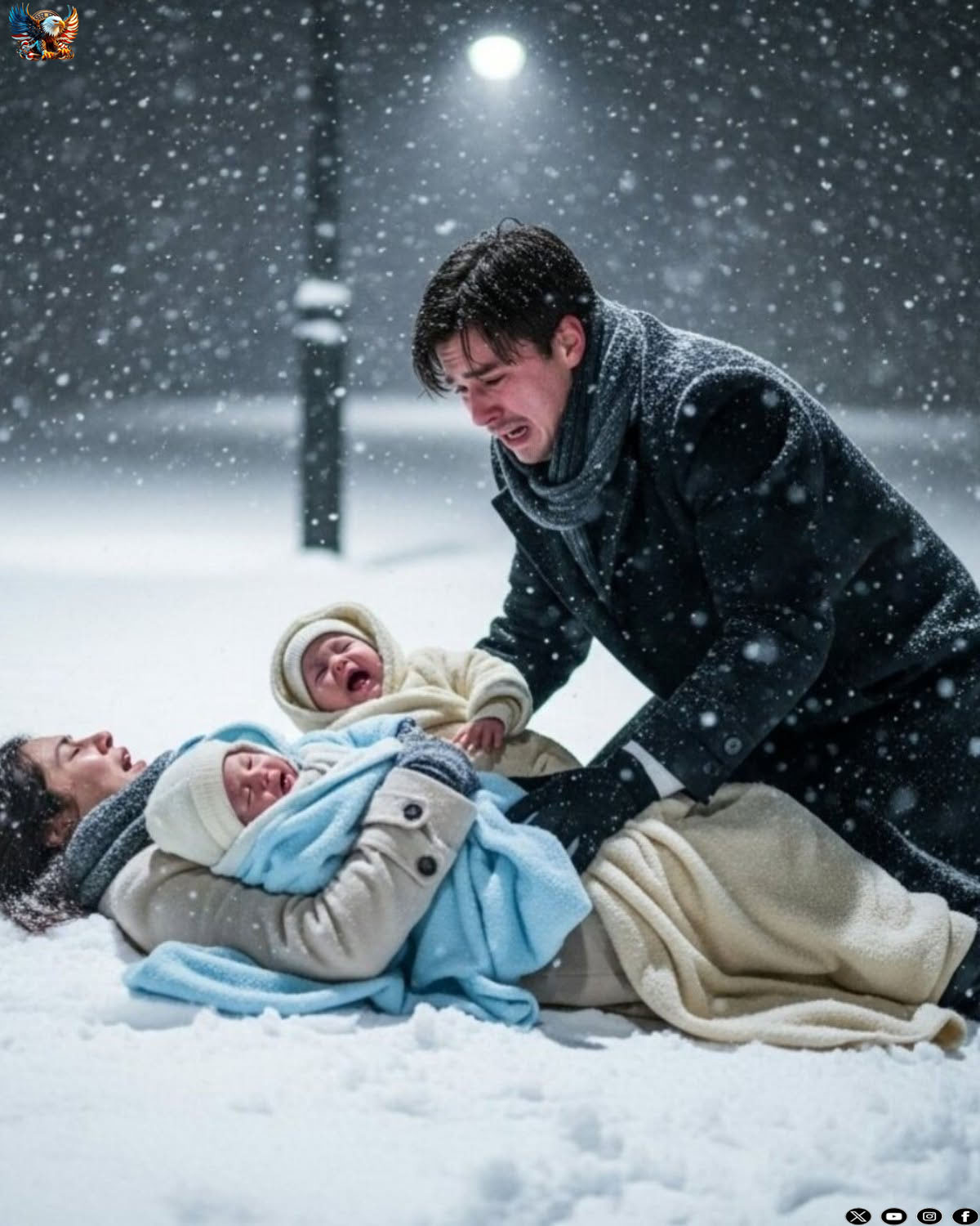HE FOUND HER UNCONSCIOUS IN A FROZEN PARK, THEN HE…