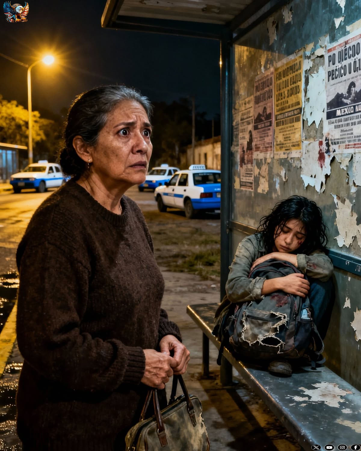 THE NIGHT YOU FOUND YOUR DAUGHTER SLEEPING AT A BUS STOP, AND THE SECRET YOU’D KEPT FOR THIS EXACT WAR