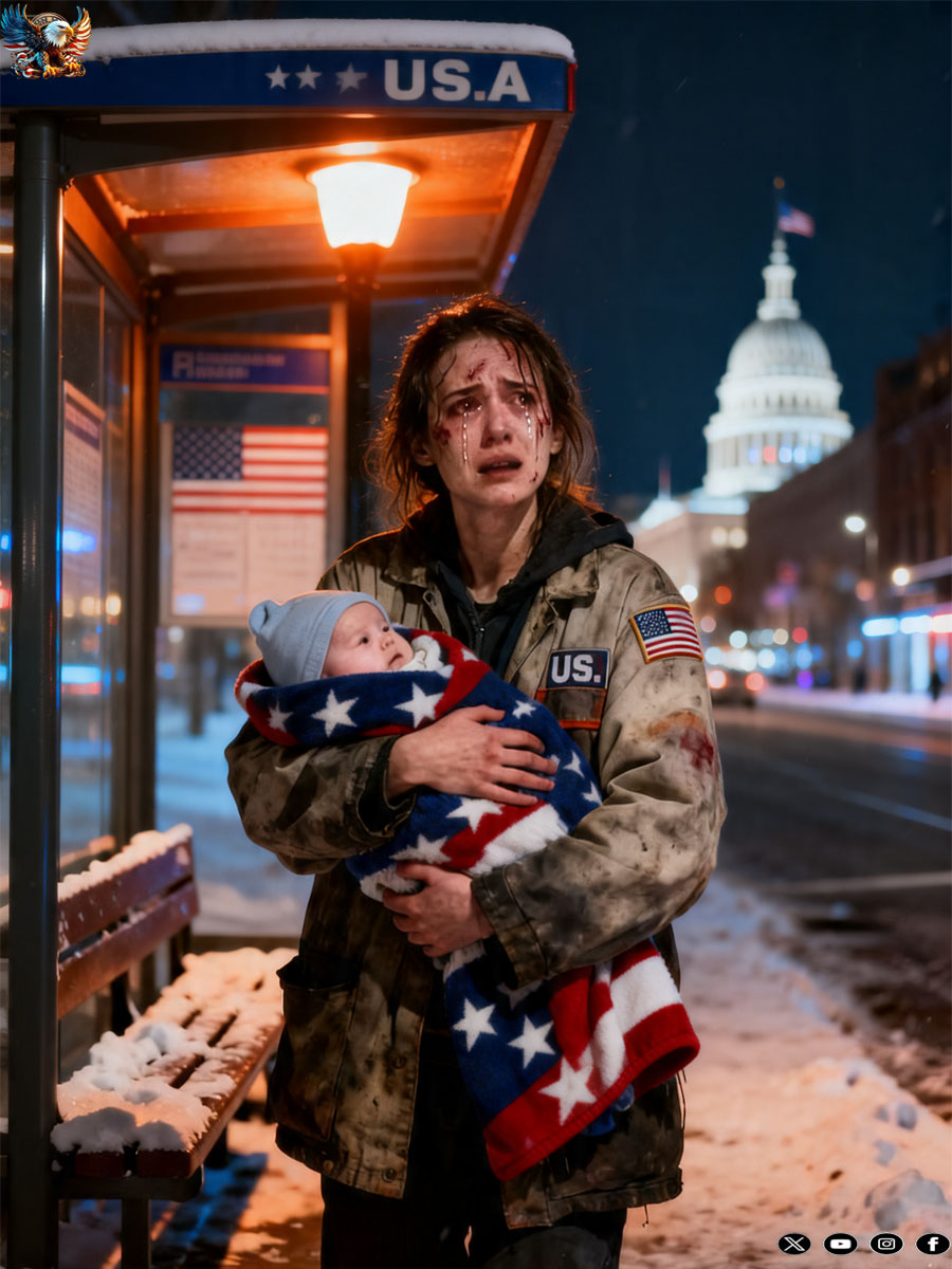 I’m an exhausted single mother working as a cleaner. On my way home, I found an abandoned newborn baby at a cold bus stop. I took the baby to safety. Days later, I found out the baby’s identity, and what happened next changed everything forever.