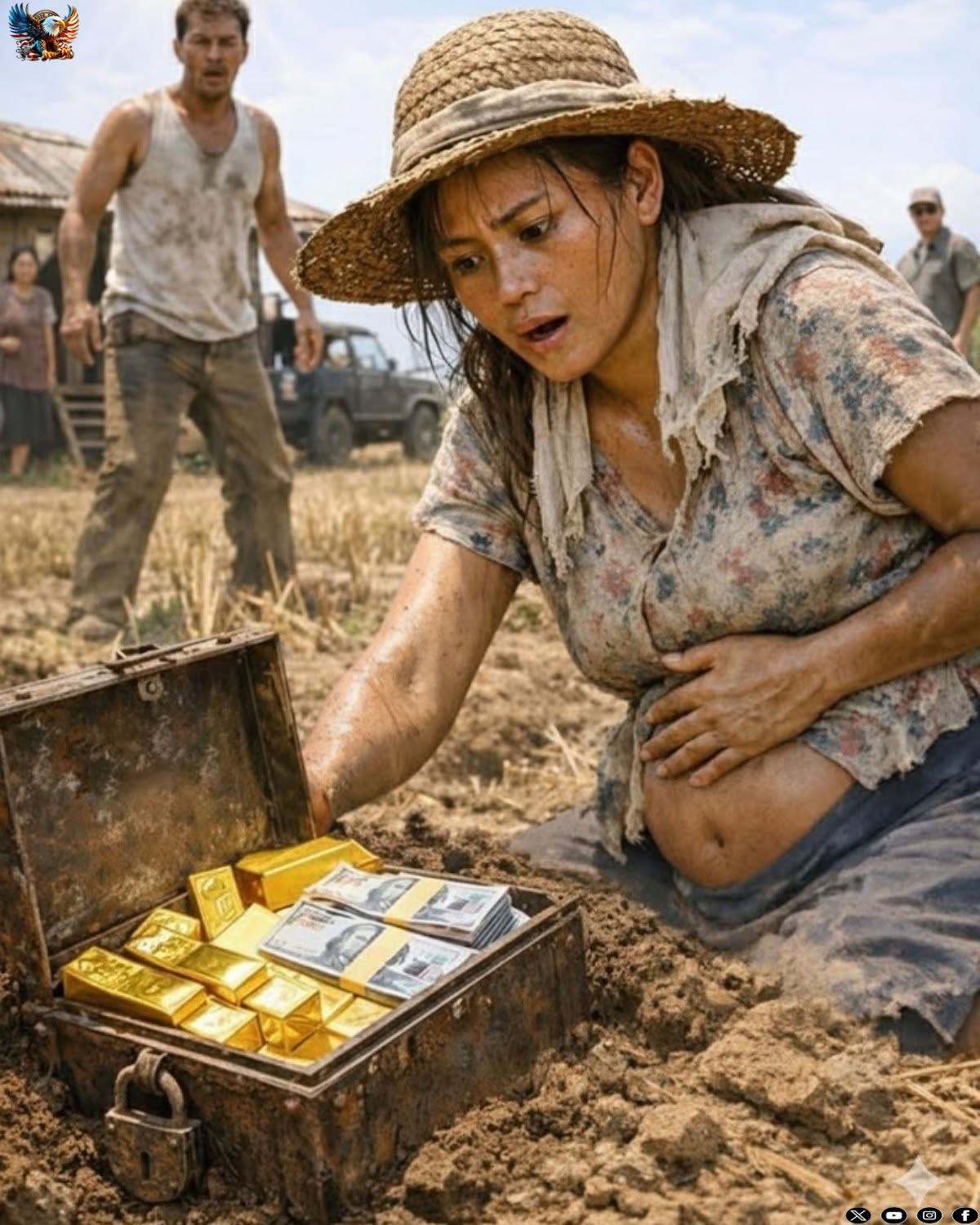 “HE FORCED HIS POOR, PREGNANT WIFE TO WORK IN THE FIELDS UNDER A BLAZING SUN—AND WHAT SHE DISCOVERED CHANGED EVERYTHING.”