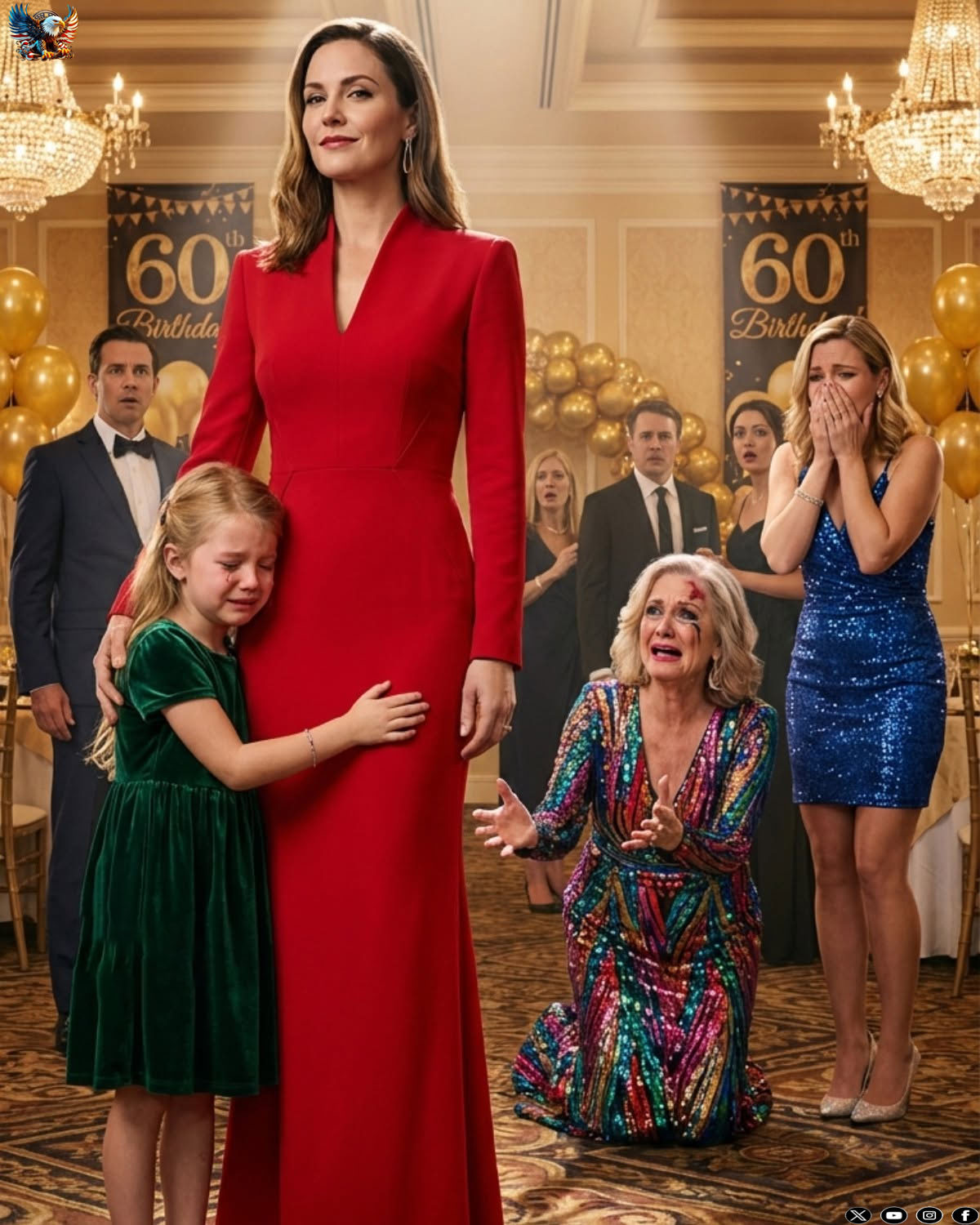 My mom invited everyone to her 60th birthday, except me and my 8-year-old. She wrote: “All my children brought this family respect—except Erica. She chose to be a lowly single mom. I no longer see her as my daughter.” I didn’t cry. Next time she saw me, she went pale because…