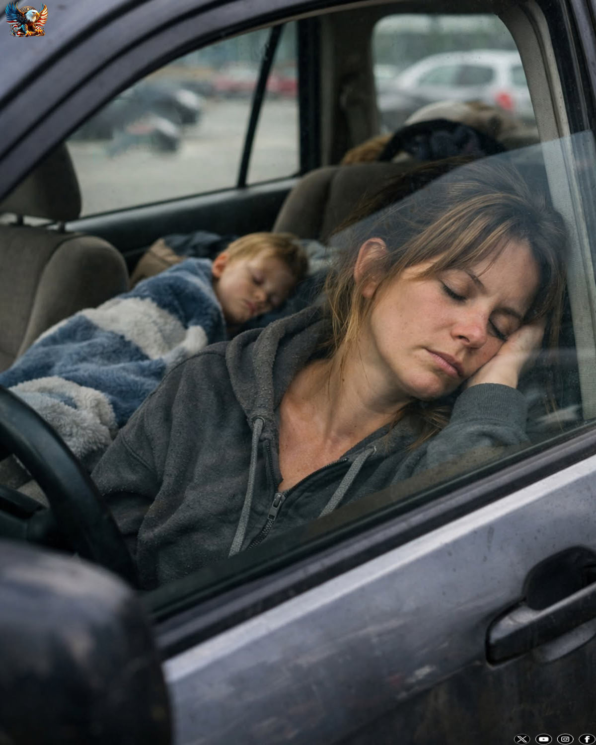 You Find Your Daughter Sleeping in a Grocery Store Parking Lot After Her Husband Throws Her Out of the House You Bought… Then You Unlock the Door and Discover What They’d Been Hiding for Months