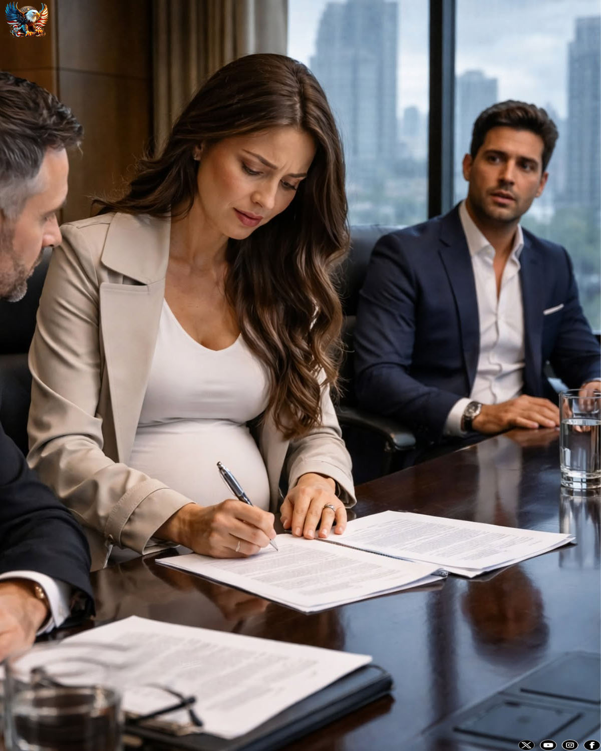 He Divorced You for a Model While You Were Pregnant… Then You Returned as a Billionaire’s Wife Carrying Triplets, and the Lie That Built His New Life Exploded in Front of Everyone