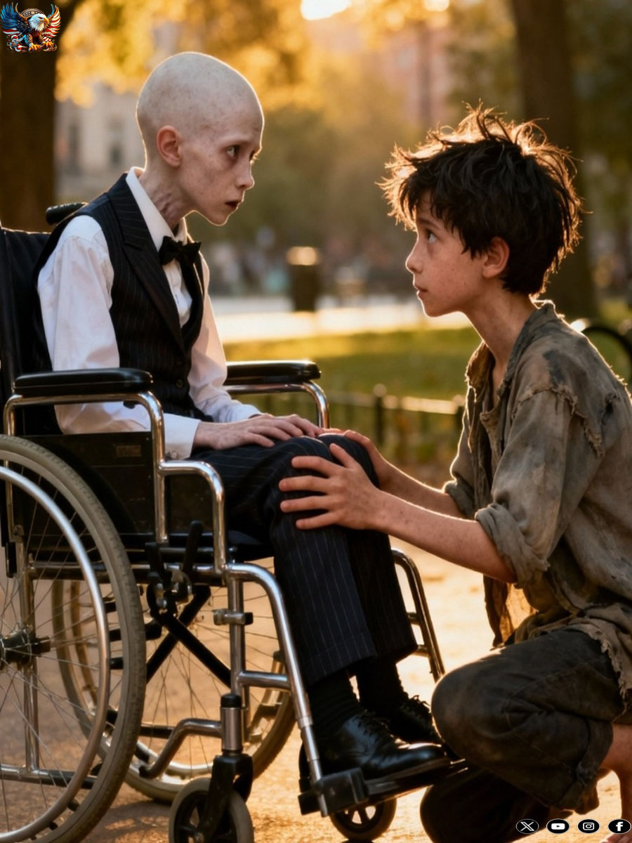 “Give me your wheelchair, and you shall walk.”