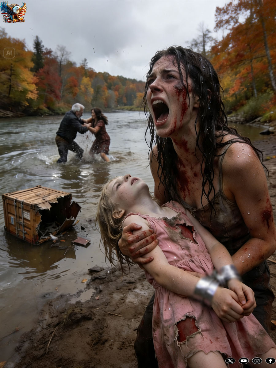 I Pulled a Sinking Crate From the River—Then I Opened It and Found My Daughter, Tied and Barely Breathing