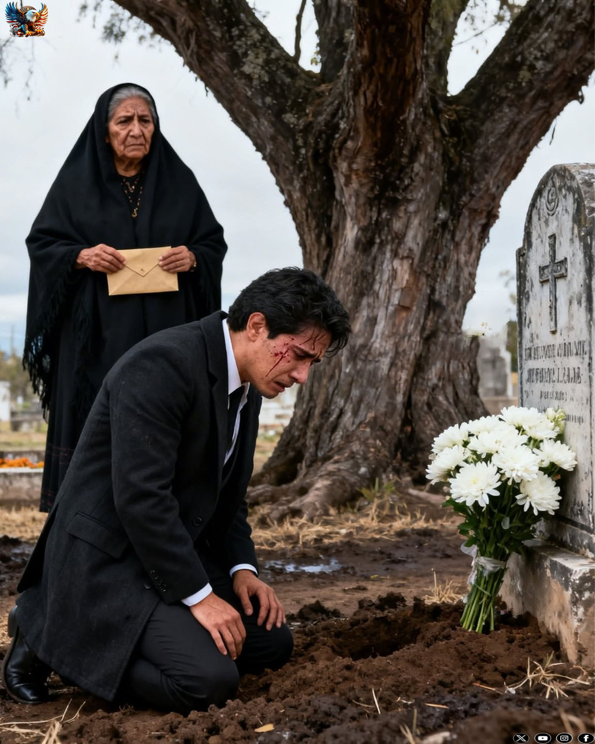 THE DAY BEFORE YOU MARRIED AGAIN, YOUR LATE WIFE’S “DEAD” MOTHER APPEARED AT HER GRAVE WITH A YELLOW ENVELOPE—AND WHAT WAS INSIDE SHATTERED EVERYTHING YOU THOUGHT YOU KNEW