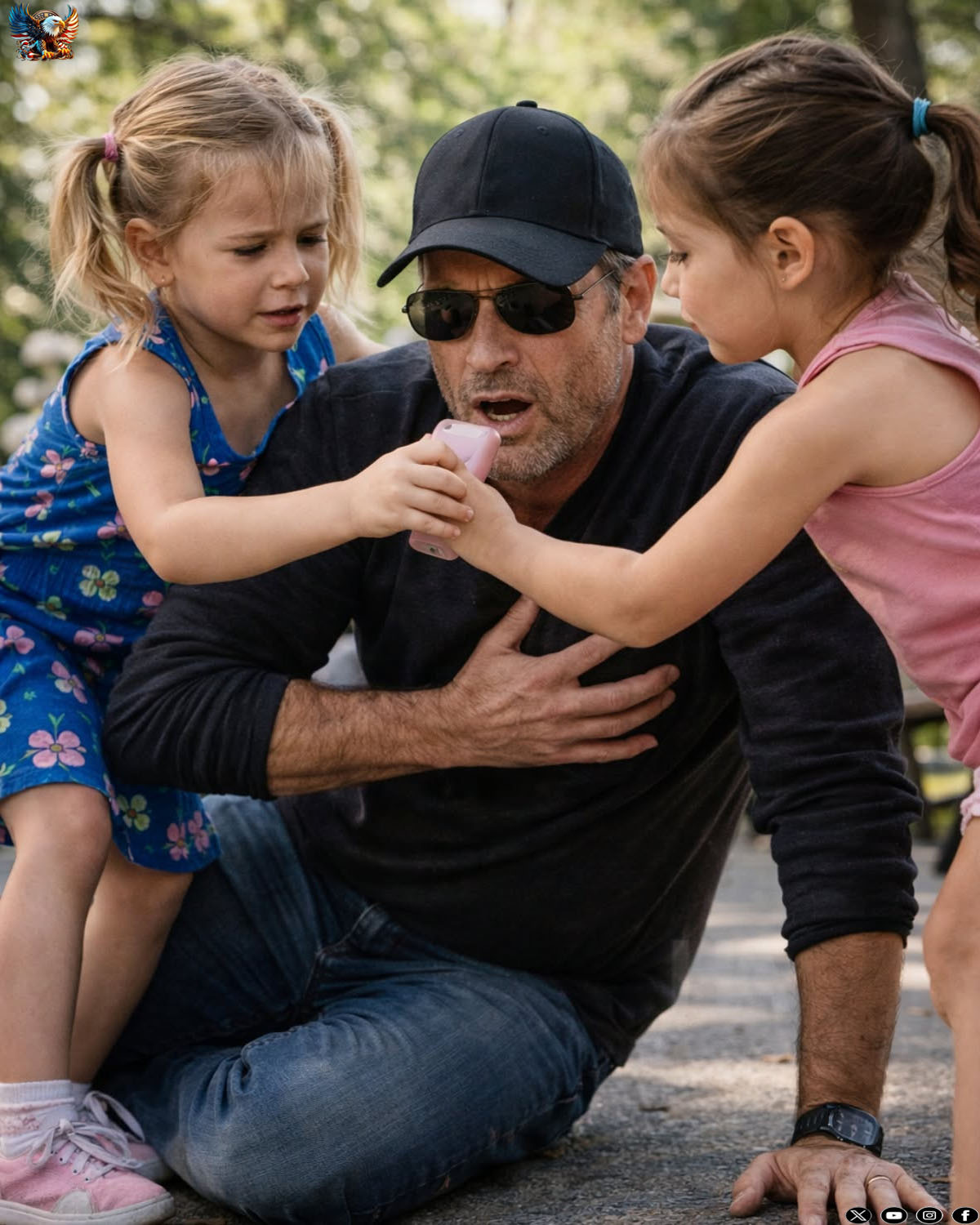 You Collapse Alone in a Neighborhood Park… Then Two Five-Year-Old Girls Save Your Life—and Expose the Daughters You Never Knew You Had