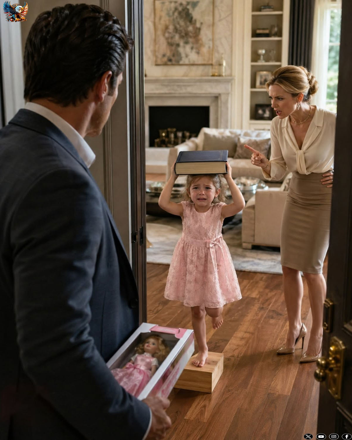 MY FLIGHT WAS CANCELED, SO I CAME HOME EARLY—AND FOUND MY 4-YEAR-OLD DAUGHTER BEING TORTURED BY MY WIFE