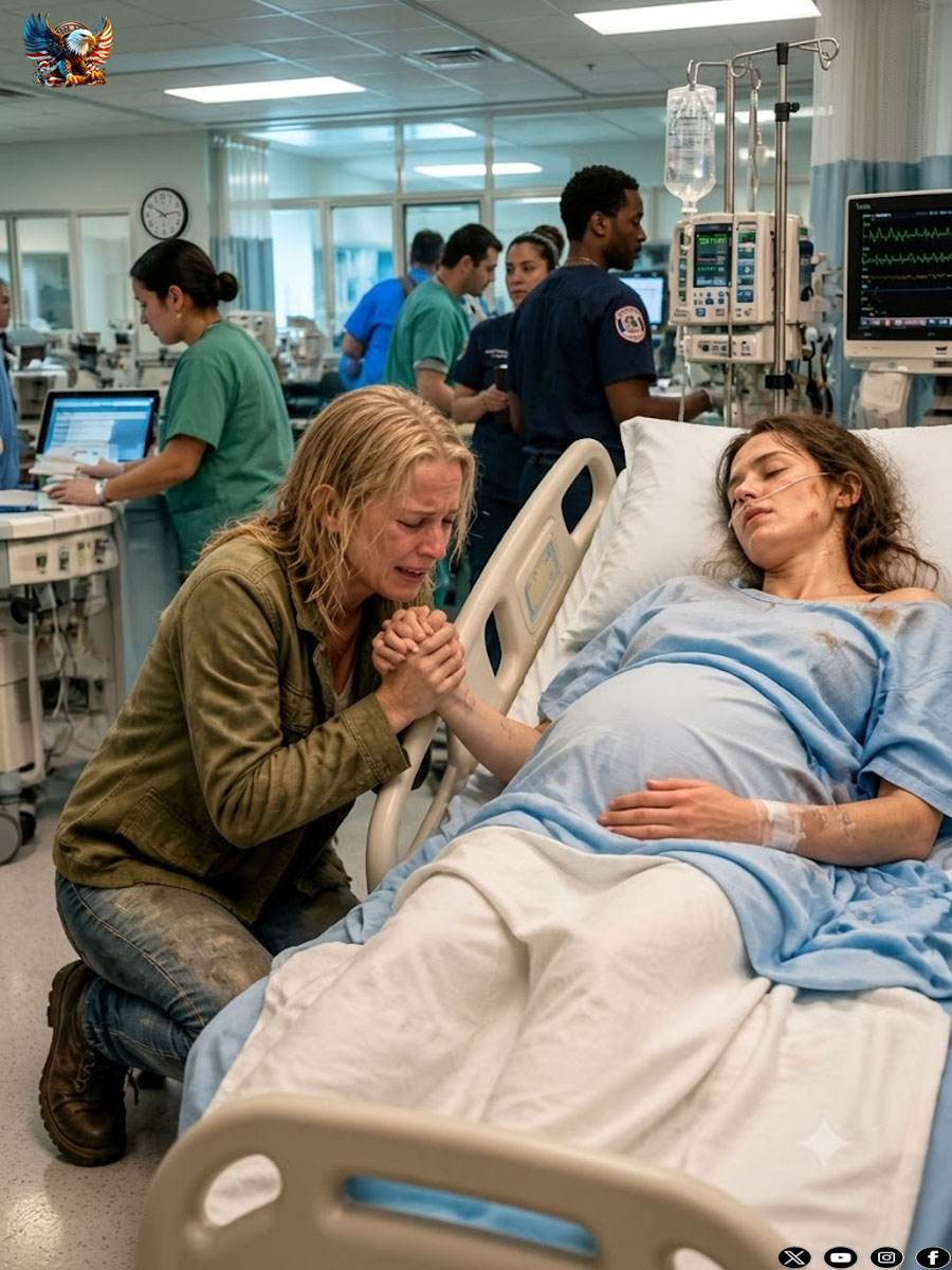At 5 AM, the police found my 5-month pregnant daughter bleeding out at a freezing bus stop. “Her husband and his mother beat her,” the doctor whispered. “She and the baby won’t survive the night.”
